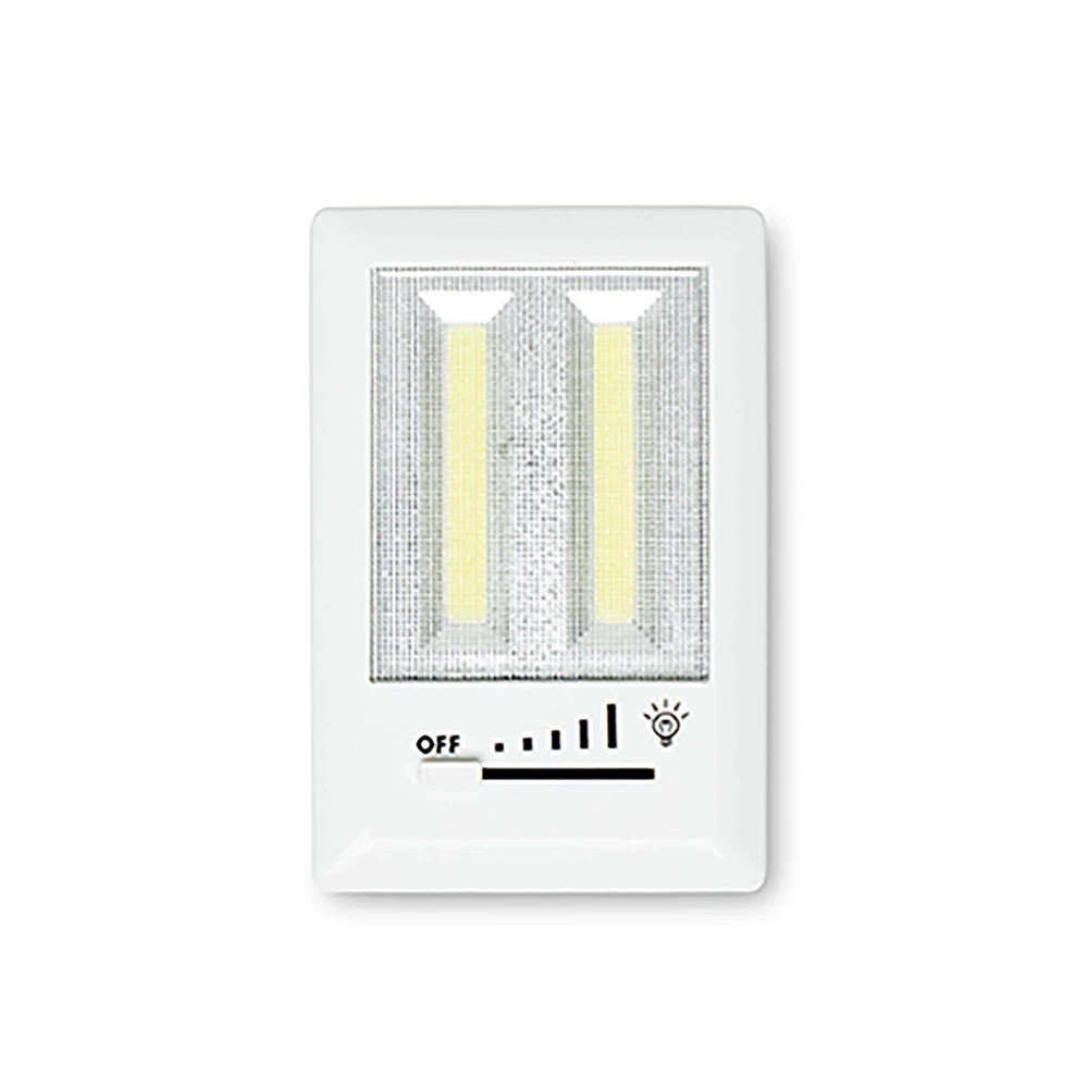 Powerdel Cob2 Adhesive Wall Light with Dimmer (White)
