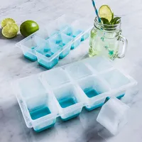 KSP Pop Out Ice Cube Tray - Set of 2 (Blue)