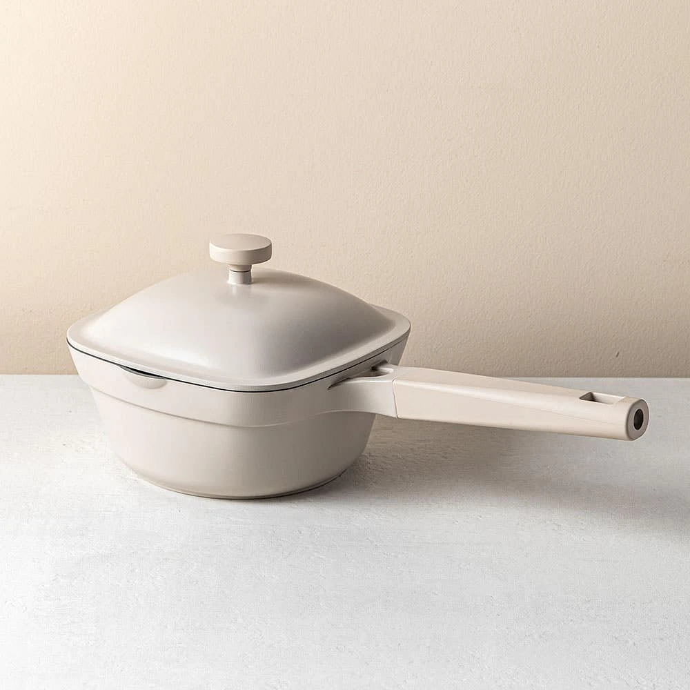 One-Pan Quadra Saucepan with Lid 18 Cm / 1.9l (Cream)
