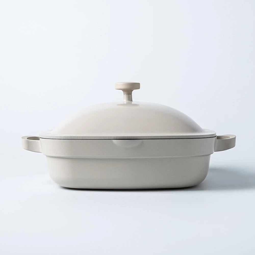 One-Pan Quadra Low Casserole with Lid 26 Cm / 3.8 L (Cream)