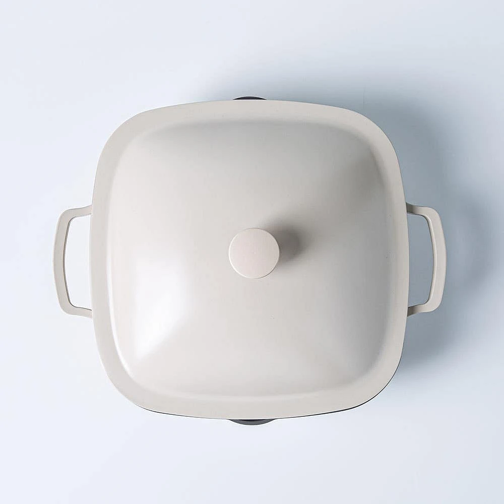 One-Pan Quadra Low Casserole with Lid 26 Cm / 3.8 L (Cream)