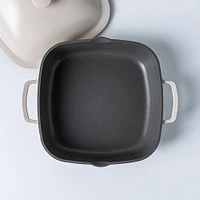 KSP One-Pan Low Casserole with Lid (Cream)