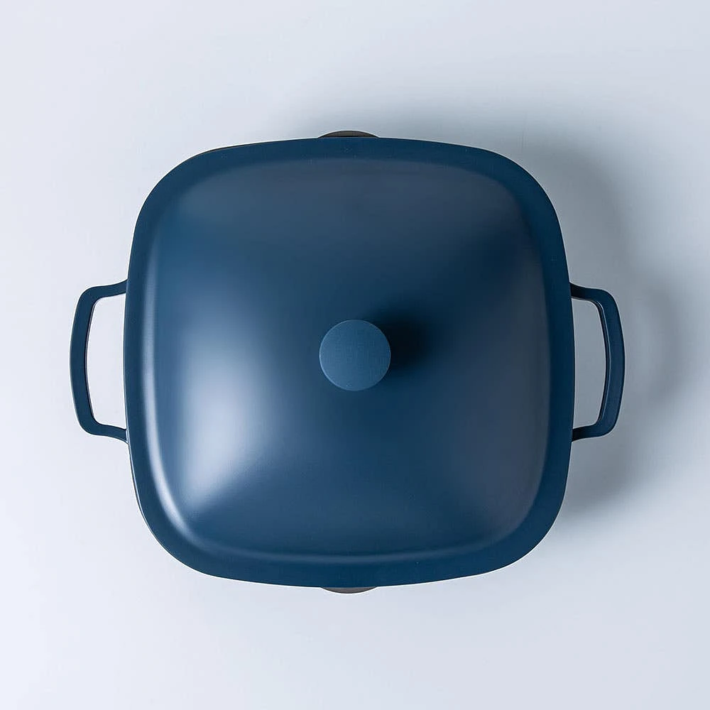 One-Pan Quadra Low Casserole with Lid 26 Cm / 3.8 L (Blue Salt)