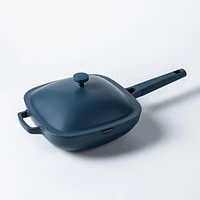 KSP One-Pan Deep Fry Pan-W Steamer 10in (Blue Salt)