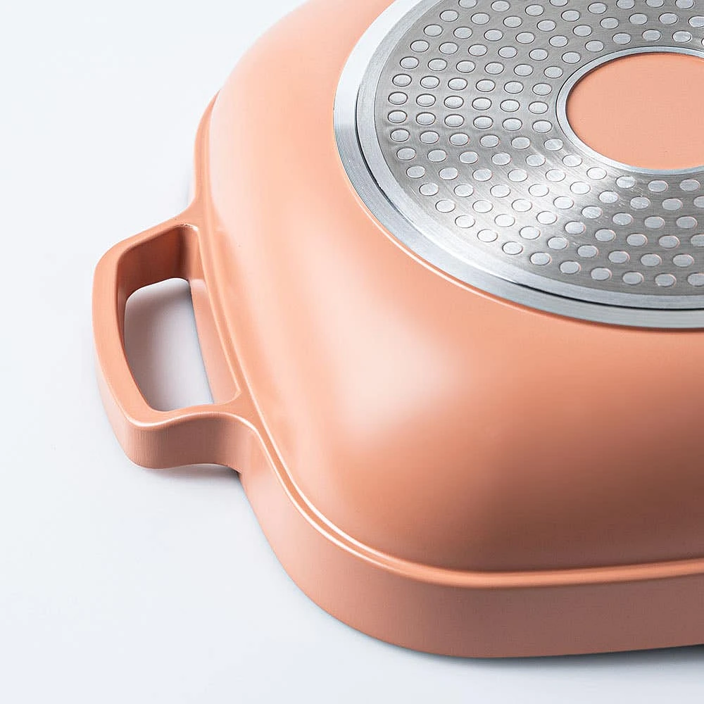 One-Pan Quadra Deep Fry Pan-W Steamer 10in 26 Cm / 3.7 L (Spice)
