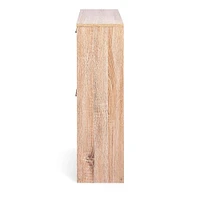 KSP Toby Shoe Cabinet 2-Drawer (Natural)