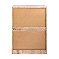 KSP Toby Shoe Cabinet 2-Drawer (Natural)