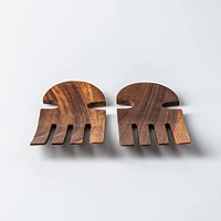 KSP Tala Acacia Wood Salad Server Claws - Set of 2 18 x 8 x 1.5 cm