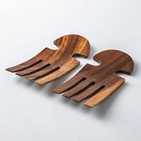 KSP Tala Acacia Wood Salad Server Claws - Set of 2 18 x 8 x 1.5 cm