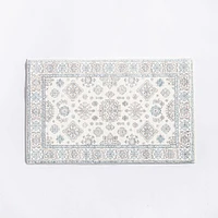 Harman Cilantro 'Alabaster' Memory Foam Bath Mat (Light Grey)