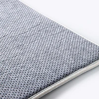 Harman Cilantro 'Alabaster' Memory Foam Bath Mat (Light Grey)