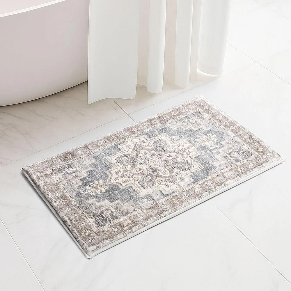 Harman Cilantro 'Savannah' Memory Foam Bath Mat (Taupe)