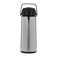 KSP Hilton Insulated Thermal Pump Carafe (Black/Stainless Steel)