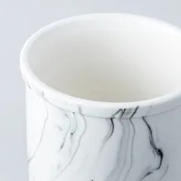 KSP Marble Porcelain Utensil Jar Jumbo (White/Grey) 17 cm dia. x 18 cm