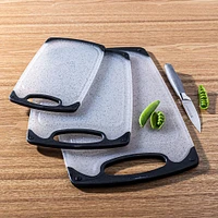 KSP Metro Anti-Skid Granite Poly Cutting Board - Set of 3