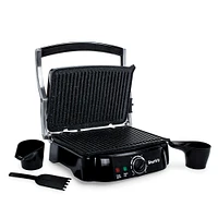 The Rock Ribbed Panini Grill (Black)