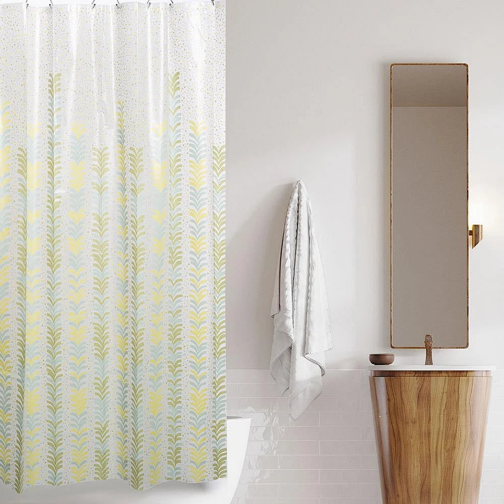 Splash Peva 'Frolick Moss' Shower Curtain (Multi Colour)