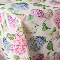 Harman Printed 'Hydrangea' Linen Tablecloth (60x120")