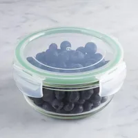 KSP Clip It Glass Storage Container Combo Set of 12 (Multi Colour)