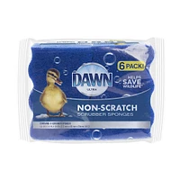 Dawn Non-Scratch All-Purpose Cleaning Sponge - Set of 6 (Blue)