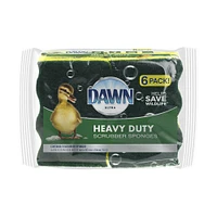 Dawn Heavy Duty All Purpose Cleaning Sponge - Set of 6 (Green/Yellow)