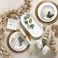 KSP Glitz Beaded Napkin Ring (Champagne Gold)