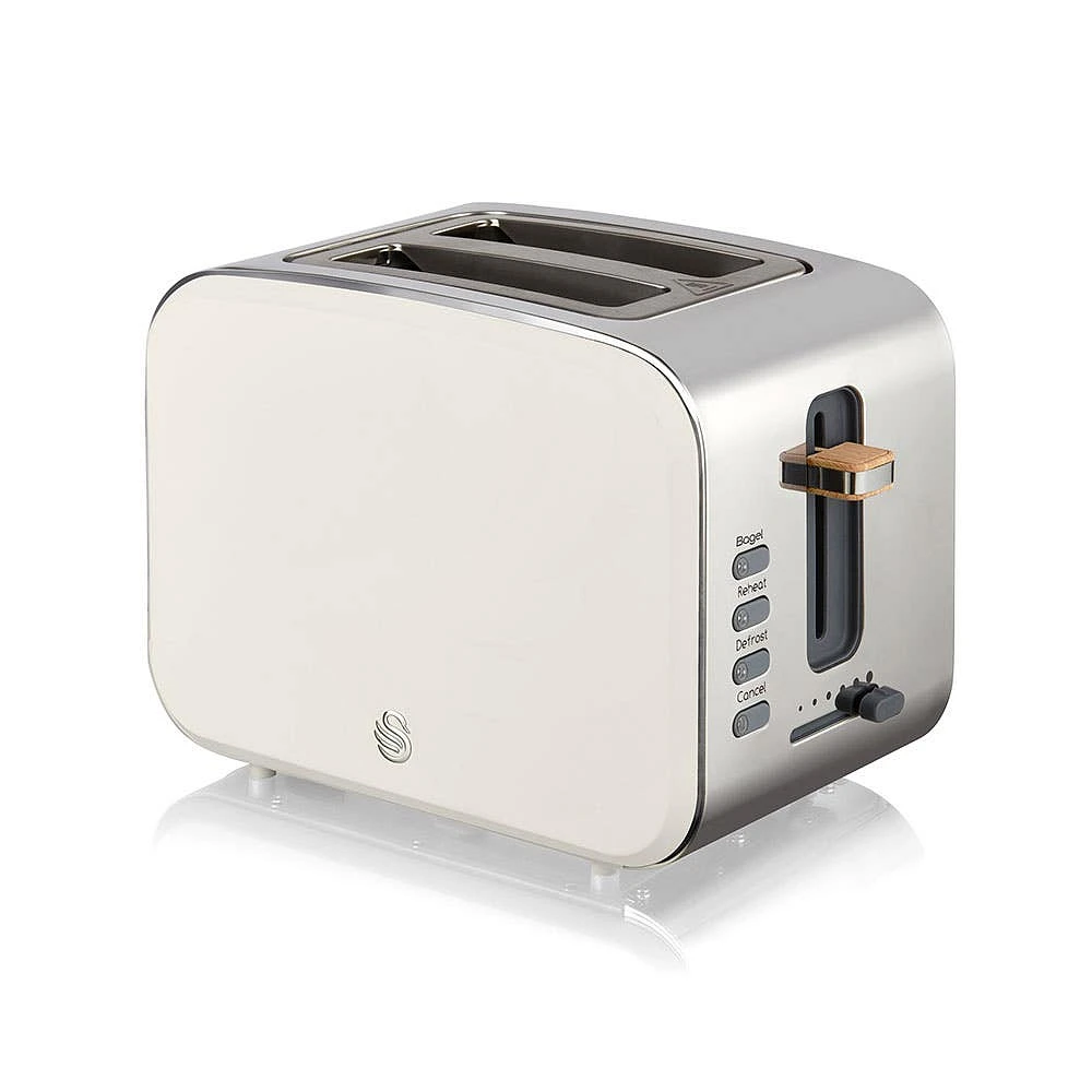 Swan Nordic Toaster -Slice (/Stainless Steel