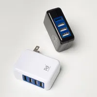 PDI Universal Fast Charging Wall Charger USB with 4 Slots (Asstd.)