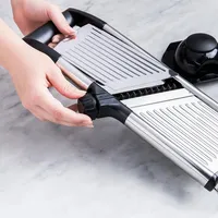 KSP Express 'All-In-1' Mandoline Slicer (Black/Stainless Steel)