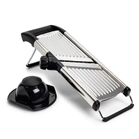 KSP Express 'All-In-1' Mandoline Slicer (Black/Stainless Steel)