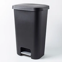 Sterilite Stepon Garbage Can 45 L (Black)
