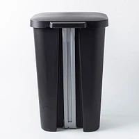 Sterilite Stepon Garbage Can 45 L (Black)