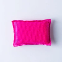 KSP Mighty Sponge Non-Scratch Cleaning Scrubby (Magenta)