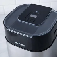 Ricardo Digital Ice Cream Maker (Black/Brushed St/St)