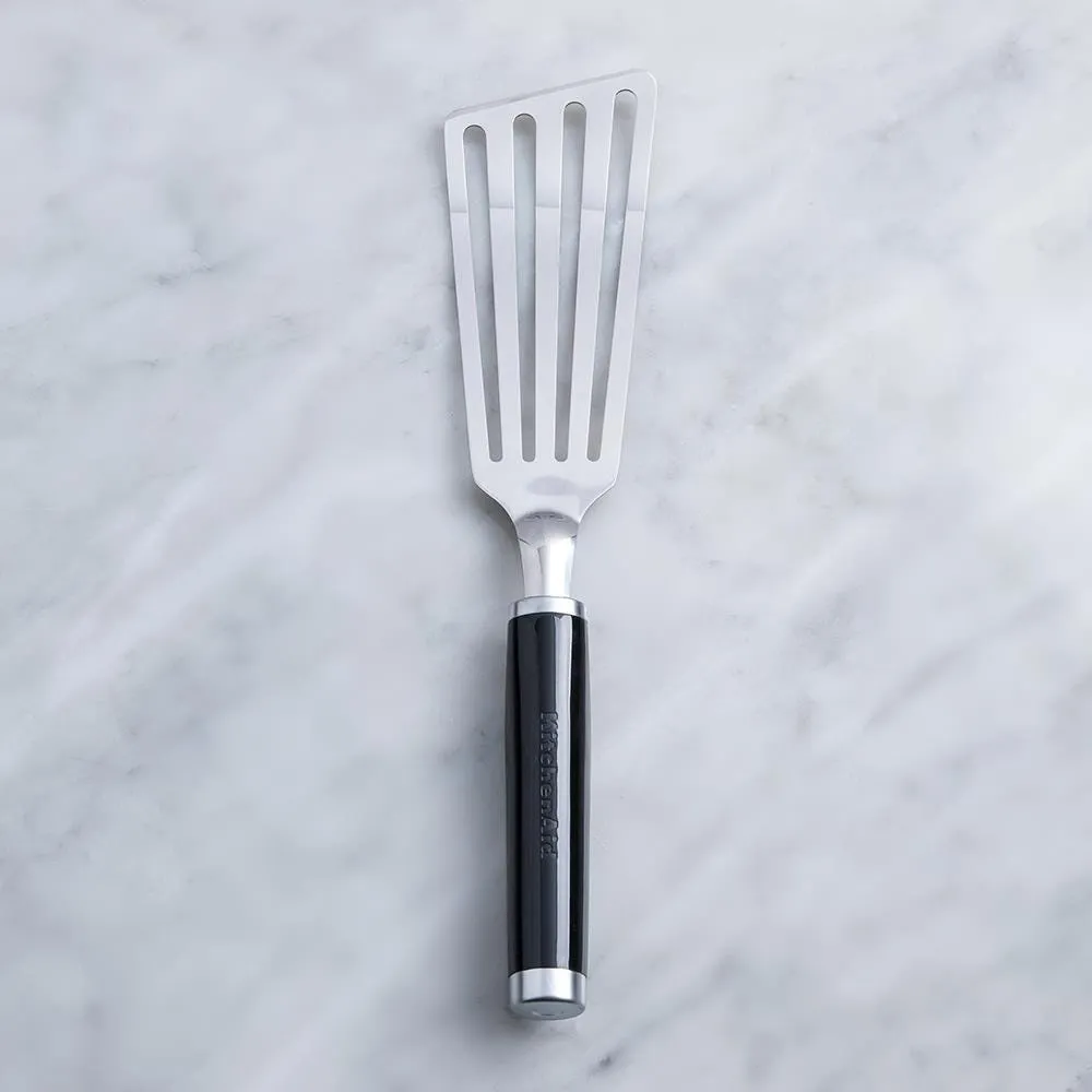 KitchenAid Classic Nylon Short Solid Turner (Stainless Steel)