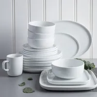 A La Carte 'Bergen' Porcelain Side Plate (White)