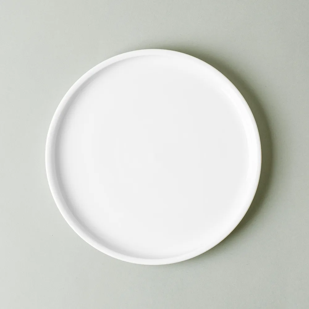 A La Carte 'Bergen' Porcelain Side Plate (White)