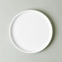 A La Carte 'Bergen' Porcelain Side Plate (White)