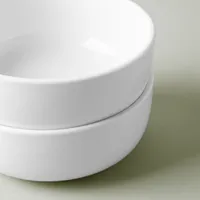 A La Carte 'Bergen' Porcelain Cereal Bowl (White)