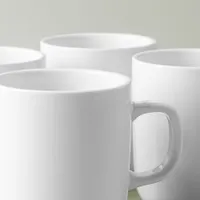 A La Carte 'Bergen' Porcelain Mug 350ml (White)
