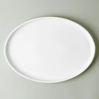 A La Carte 'Essentials' Porcelain 14" Oval Platter (White)