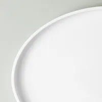 A La Carte 'Essentials' Porcelain 14" Oval Platter (White)