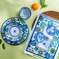 KSP Madrid Melamine Pinch Bowl (Blue/Green)