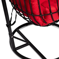 KSP Bali Summer Hanging Chair (Black/Red)
