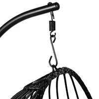 KSP Bali Summer Hanging Chair (Black/Red)