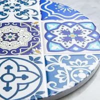 KSP Ceramica 'Spanish Tile' Ceramic Trivet 20cm (Blue)