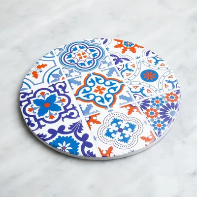 KSP Ceramica 'Spanish Tile' Ceramic Trivet (Multi Colour)