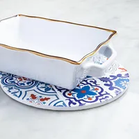 KSP Ceramica 'Spanish Tile' Ceramic Trivet (Multi Colour)
