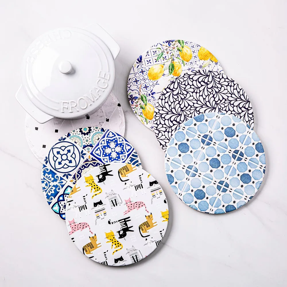 KSP Ceramica 'Spanish Tile' Ceramic Trivet