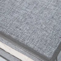 KSP Linea Storage Box with Window (Grey) 30 x 39.5 x 25 cm